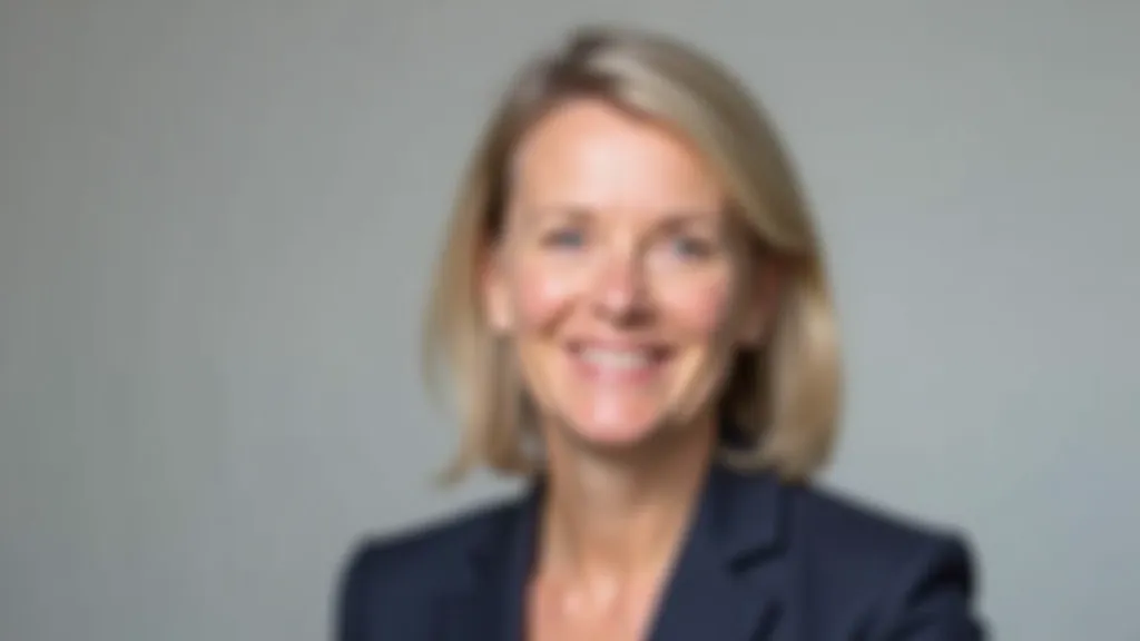 Professional headshot of experienced female life coach, warm expression, modern studio portrait